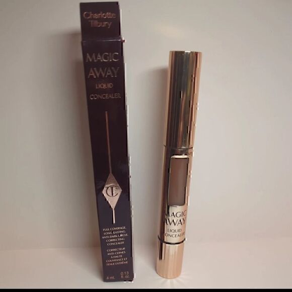 New! CHARLOTTE TILBURY MAGIC AWAY CONCEALER Shade : 14 Dark New with box - Picture 1 of 4